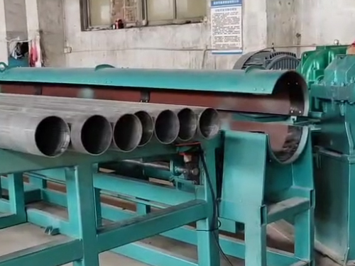 XJ180型立式十一辊矫直机 常州鑫荣现场视频